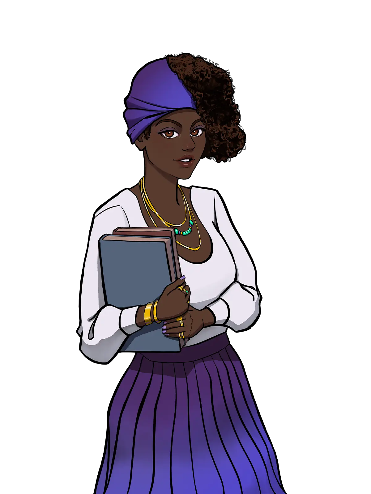 Illustration of Tina Leveau