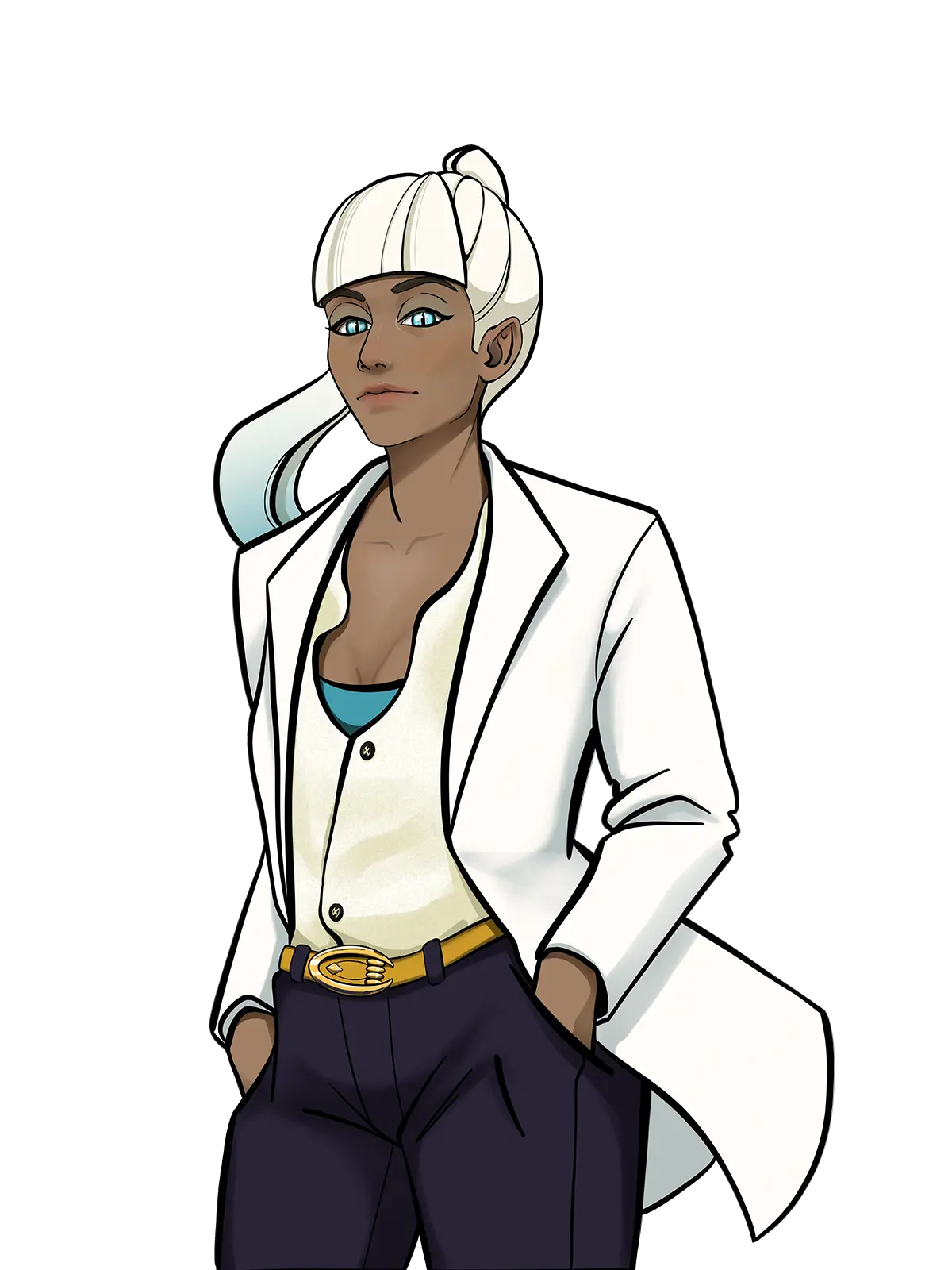 Illustration of Dr. Yohana Fidi'dei